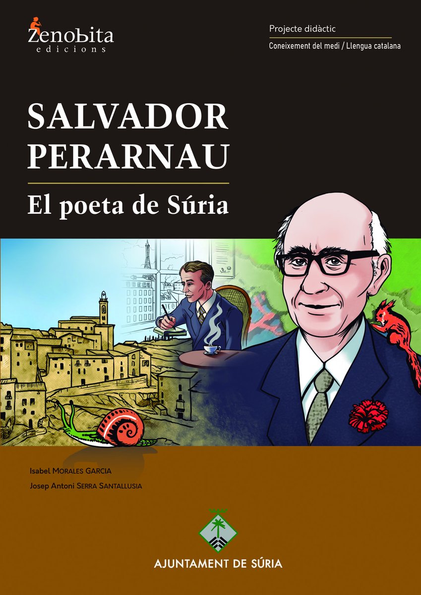 Zenobita edicions, per encàrrec de la Comissió Commemoració Perarnaui l'Ajuntament de Súria, ha publicat el quadern "Salvador Perarnau, el poeta de Súria". 
Un nou projecte didàctic, pensat per a nens i
nenes del cicle mitjà i superior de primària: zenobitaedicions.wordpress.com/2022/09/16/laj…