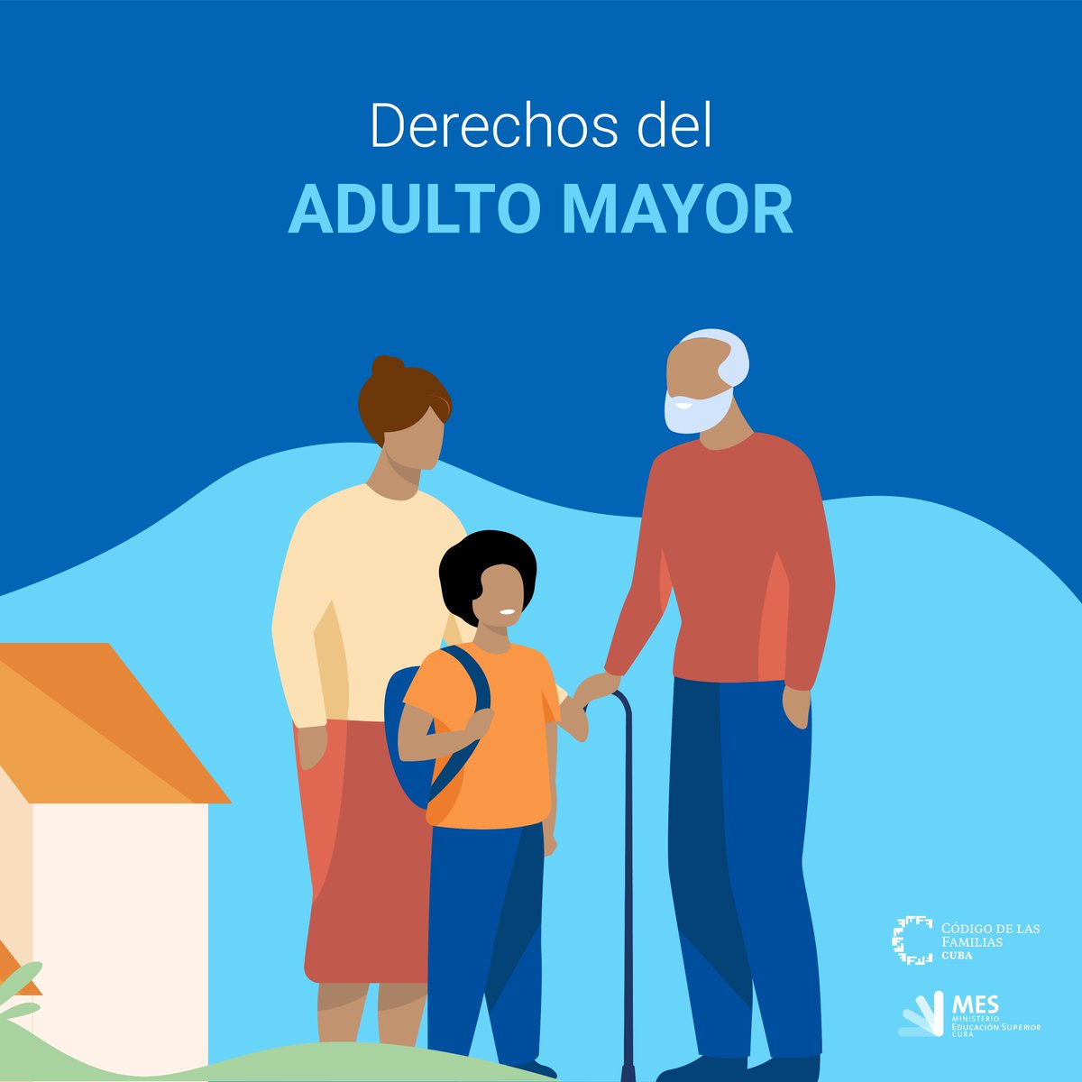 Entre los temas más sensibles tratados en el #CodigoDeLasFamilias está el de la relación de los niños, niñas y adolescentes con sus abuelos, a quienes se le reconoce el derecho a estar presente en la formación y desarrollo de los nietos 
#CódigoSí #YoVotoSí