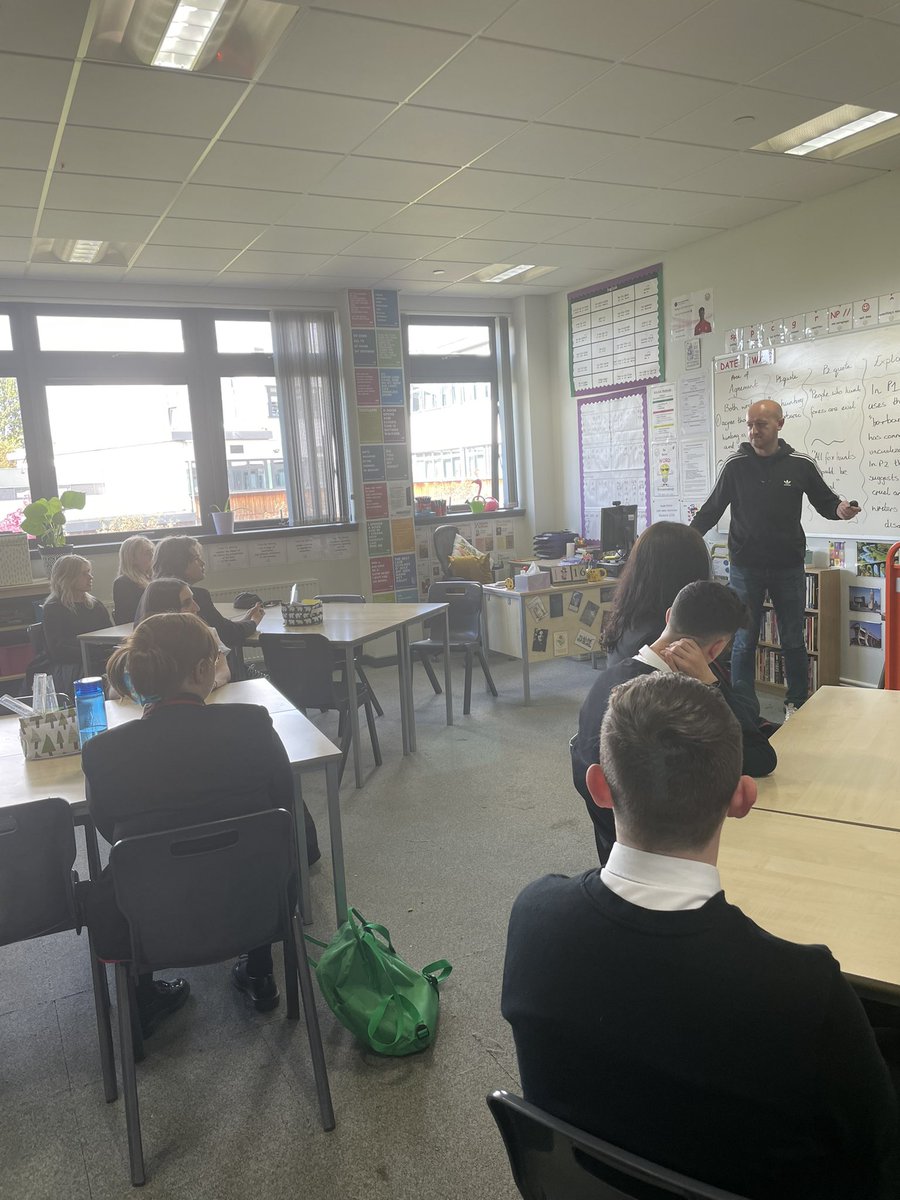 StAmbrose_DYW's tweet photo. The Career Lounge - Law

This week’s guest speaker was Shaun Gibson, a legal director at Adidas. 

Shaun spoke about his route to become a qualified lawyer, passed on advice and answered questions which pupils had regarding Law

@modstuds @stambrosehigh @DYWLED @StambrosePS https://t.co/dap9rbQ61G