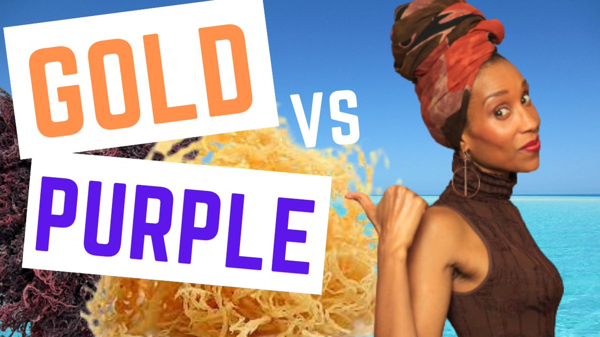 timothalanae's tweet photo. Answering your questions on GOLD vs. PURPLE sea moss! Which is best for you? Link in comments...🥰 Click to watch: https://t.co/6Kiy5cHrmO #purpleseamoss #goldseamoss #timothaLanae #healthyYoutuber #superfoods https://t.co/oHdSCNjsW7