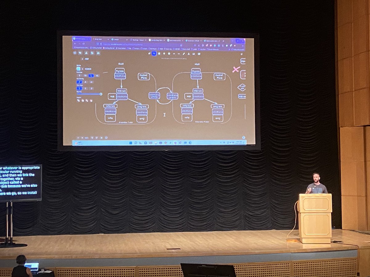 rylerhockenbury's tweet image. Multicluster failover with Linkerd at #devopsdaysdc