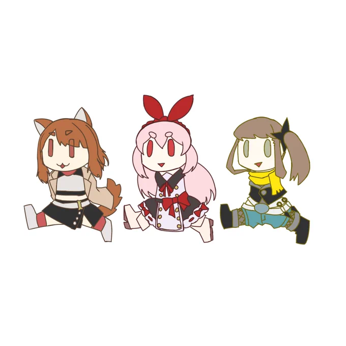 #猿飛忍法帖 #すきあーと#あきまるあきアート寄せ書きに使ったゆるい絵柄のなにかです 