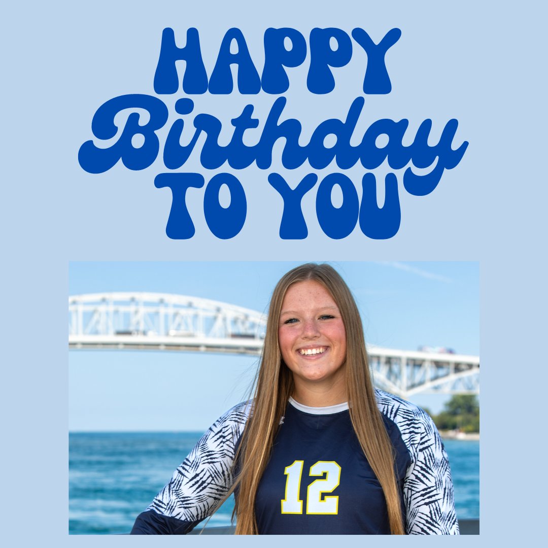 Wishing a Happy Birthday to Sydney! Have an amazing day! 🎂🎉🏐