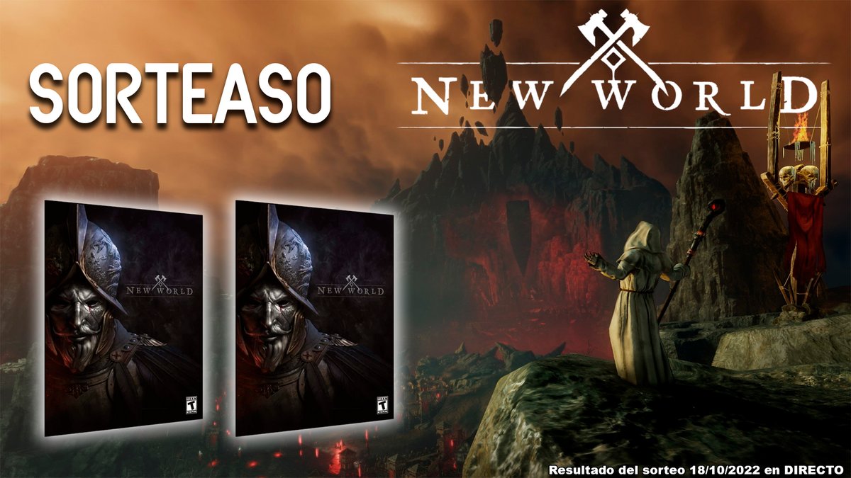 soyNorris's tweet photo. 💣🎁SORTEASO, 2 COPIAS DE NEW WORLD 🎁💣

📝Para participar:

🍌 Sígueme en Twitch y Twitter (https://t.co/KJgiafi95C).
🍌 Menciona a quién le regalarías la segunda copia.
🍌 Me gusta y RT.

🥇 Ganador@s 18/10/2022. https://t.co/ziAp0ejCP1