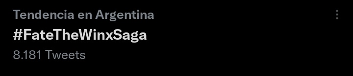 Fate: The Winx Saga Argentina🧚‍♀️🇦🇷 tweet media