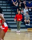 Moberly Area Community College Women's Basketball Coach Hana Haden gets our clinic rolling this morning with some run and jump defense! Thank you, Coach Haden!