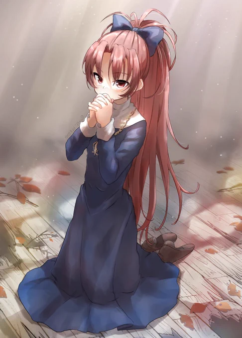 #皆さん線画と塗った後を見せてくださいこういうタグ久しぶりに載せてみる 