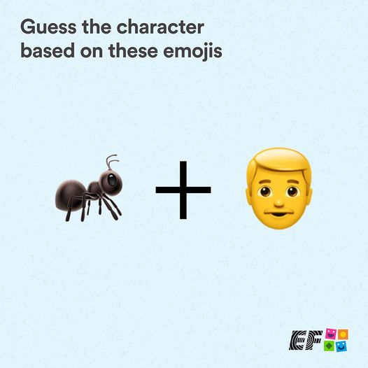 ef_kidsteens's tweet photo. Hi, EFriends! 😊

Siapa disini yang penggemar film Marvel? Seperti yang diketahui karakter dari rangkaian film Marvel sangat banyak ya. Nah, hari ini kamu disuruh tebak nama salah satu karakter dari film Marvel berdasarkan emoji diatas, nih👀 https://t.co/qSAZStvoDF