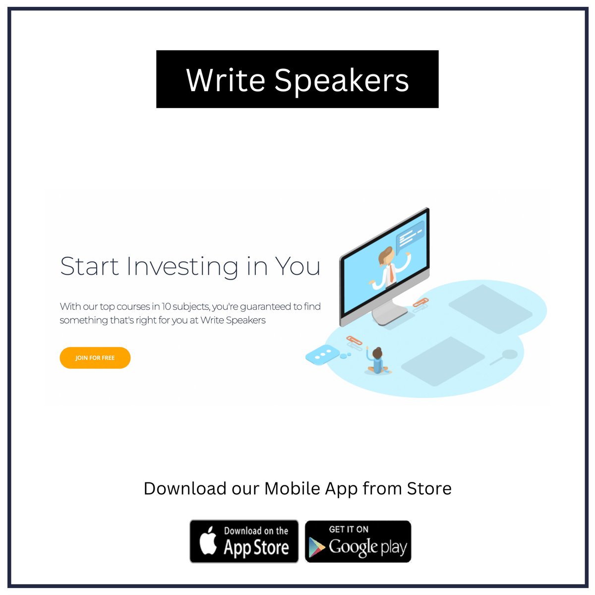 Write Speakers is an American massive open online course provider aimed at professional adults and students. Discover our most popular courses for self learning.

#onlinetraining #distancelearning #courses2022