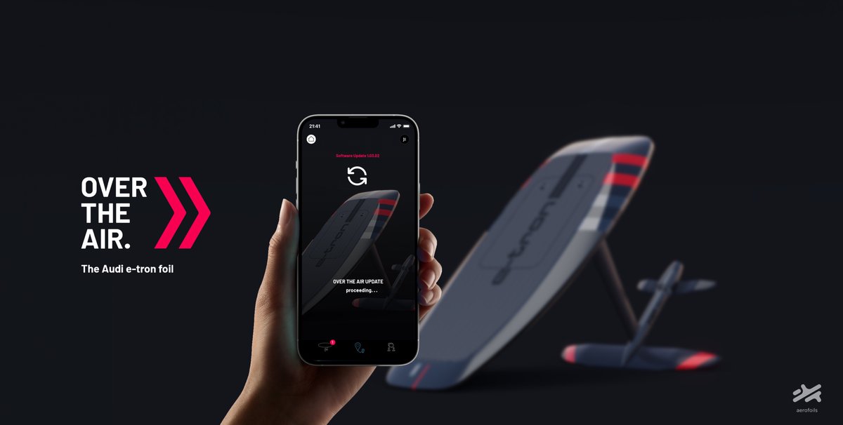quartettmobile's tweet image. We are proud to launch the Aerofoils App. The Aerofoils App is your companion for on the road, providing you now and in the future with everything you need to experience the perfect moment with your Audi e-tron foil by Aerofoils. 1/2
