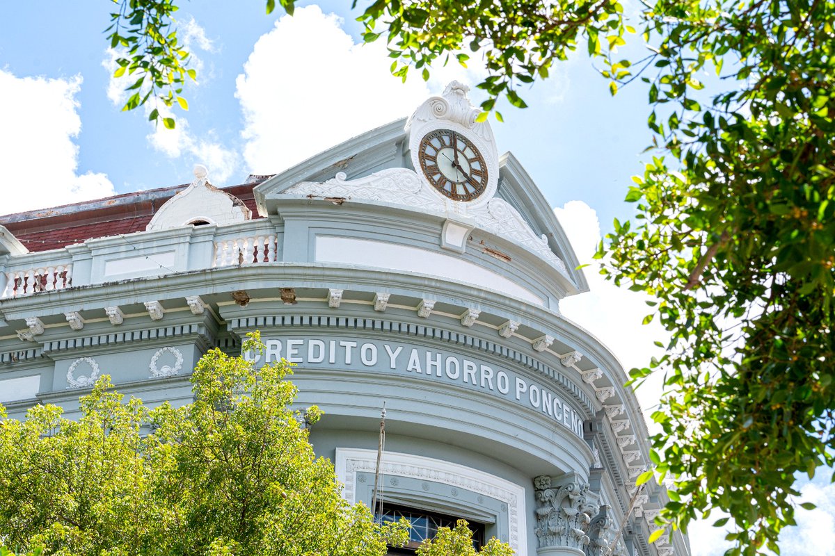 ¡ESTAMOS EN  <a href="/LaPerlaPR/">La Perla del Sur</a> 🙌🏻!
De vuelta hablar sobre historias 🇵🇷 
Aquí 5 datos curiosos sobre: 
El Banco Crédito y Ahorro Ponceño
1) Fundado en 1895
2) Ermelindo Salazar Schuck
3) El Arq. Francisco Porrata Doria
4) Antonio Arias
5) Mural de Rafael Ríos Rey
periodicolaperla.com/gente/del-banc…
