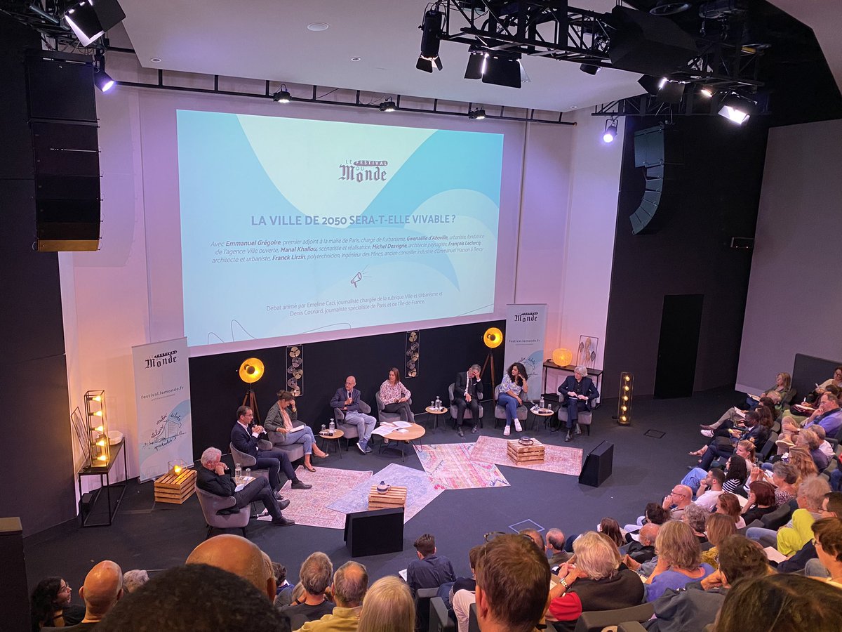 Le festival du <a href="/lemondefr/">Le Monde</a> c'est parti ! 3j de débats, conférences et spectacles, venez nombreux !!