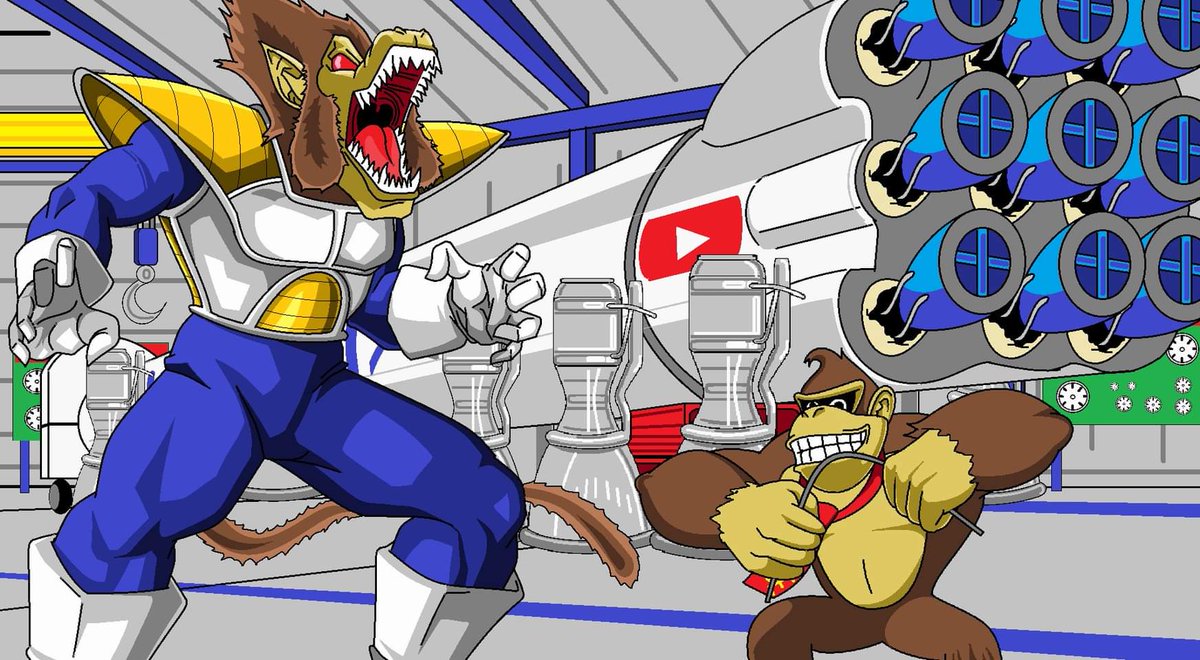 QuintonTv_'s tweet photo. #SpaceX #animated #storytime #microsoftpaint #mspaint #donkeykong #vegeta https://t.co/Olk8q0eha5