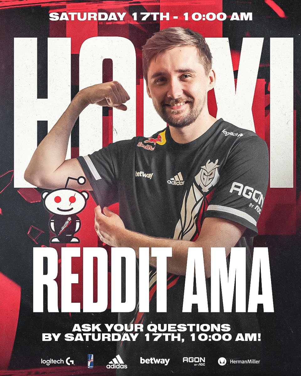 ASK THE GOAT ANYTHING🐐 Do it here: reddit.com/r/G2eSports/co…