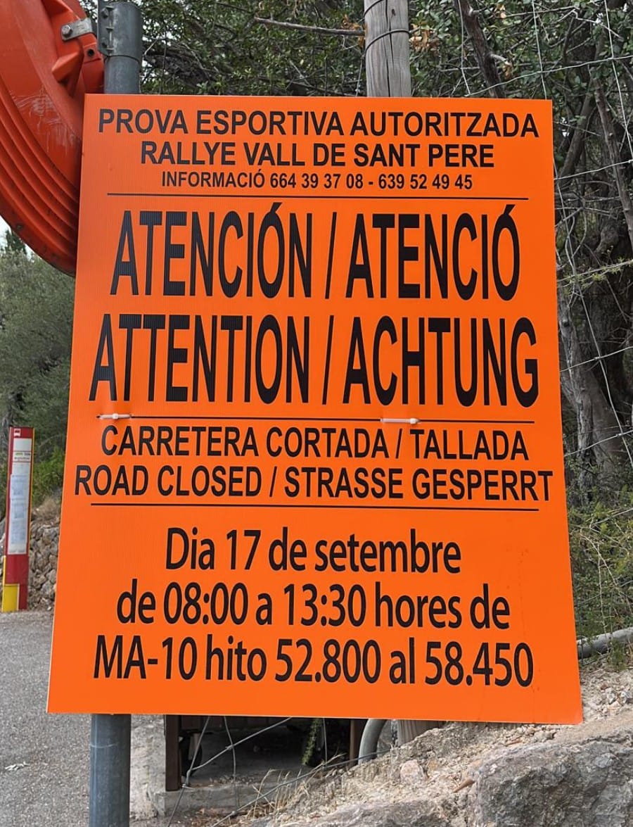 Tots els regidors de Deià demanen suspendre el ral·li que demà els tendrà cinc hores i mitja aïllats
foravila.net/area/serra-de-…
#deia #valldesantpere