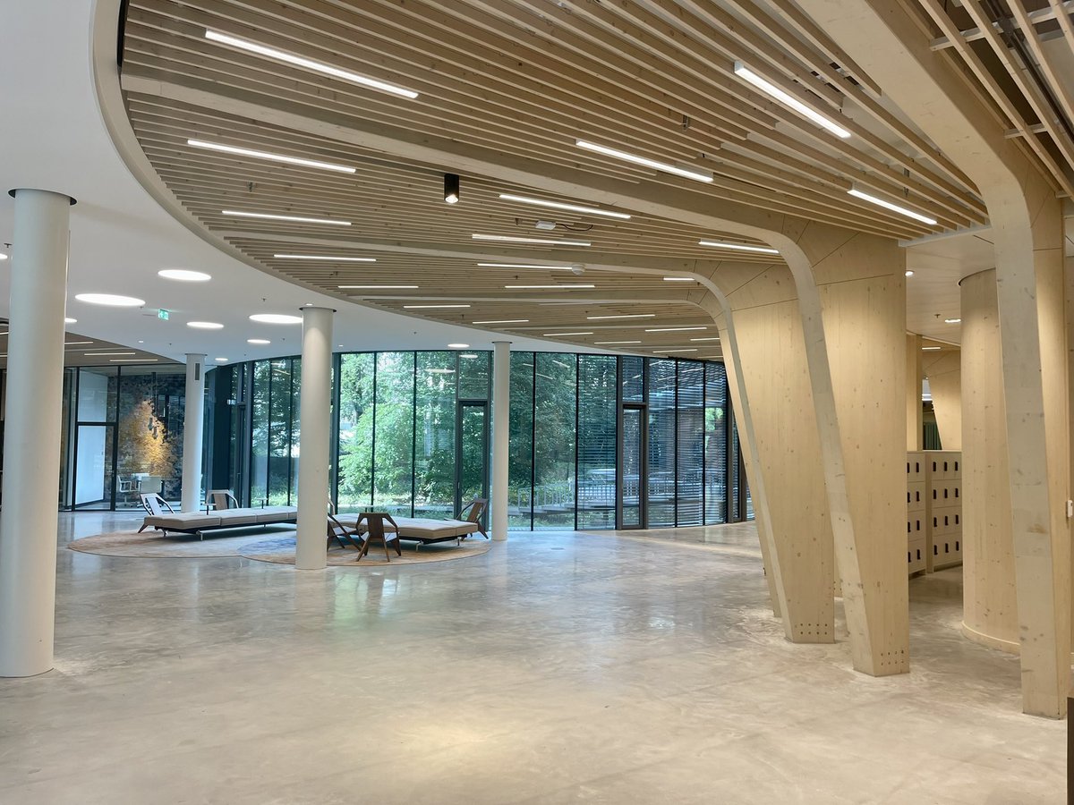 Arc2Principles's tweet image. Triodos Bank Nederland prachtige organische architectuur van Thomas Rau.