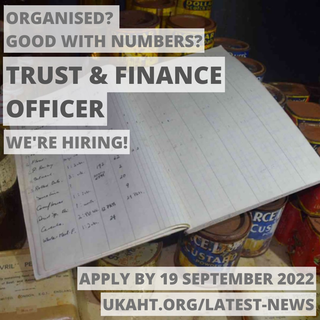 Applications are still open for the position of part time Trust & Finance Officer - apply by Monday! You'll provide admin support across the charity, with a focus on finance and charity administration. ukaht.org/latest-news/20… #Antarctica #Adminjobs #Charityjobs #Parttimejobs