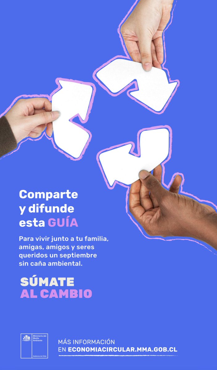 ¿Sabías que durante Fiestas Patrias la generación de basura se multiplica por seis? 😱

Te invitamos a sumarte a este #18Sustentable 🇨🇱🌱 y combatir la resaca ambiental!

Revisa nuestra guía con tips en 📲 bit.ly/3RInVmj

¡Compártela con tu familia y amigos!