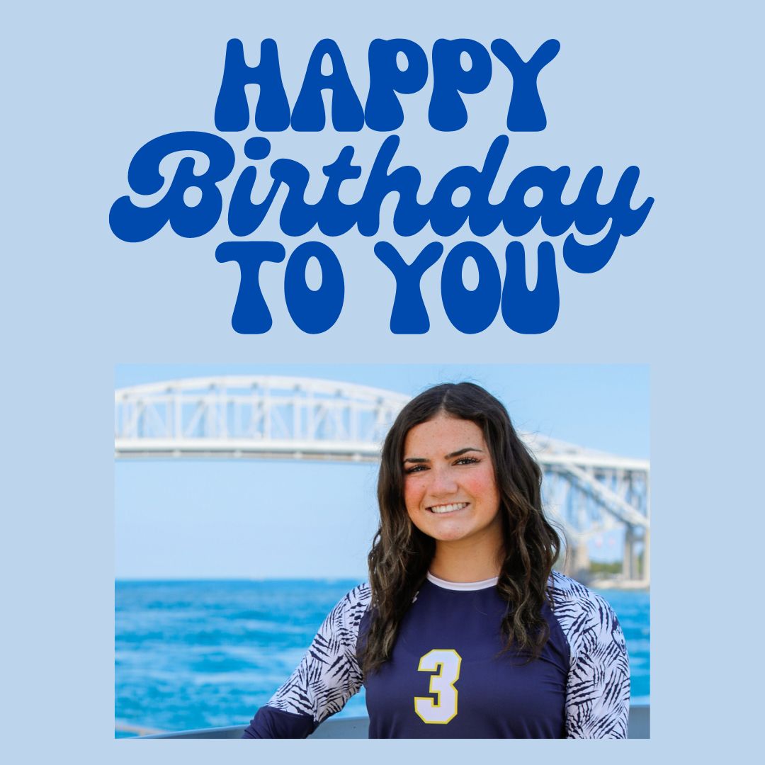Wishing a Happy Birthday to Mckenna! Have an amazing day! 🎂🎉🏐