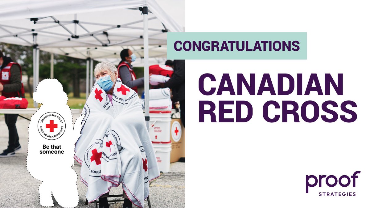 get_proof's tweet photo. Congrats to our client @redcrosscanada, an Excellence Awardee at the @HRD_Canada #HRAwardsCA last night for Most Effective Recruitment Strategy! We are honoured to partner with you, bringing this program to life and showing Cdns they can #BeThatSomeone https://t.co/tlJDh6Q7X7 https://t.co/RIv87IGGJn