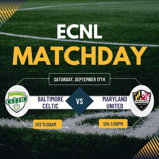 2010s &amp; 2009s back in action tomorrow vs <a href="/MDUnitedFC_Boys/">Maryland United Boys</a> <a href="/ECNLboys/">ECNL Boys</a> <a href="/BaltCelticSC/">Baltimore Celtic Soccer Club</a> #RepCeltic