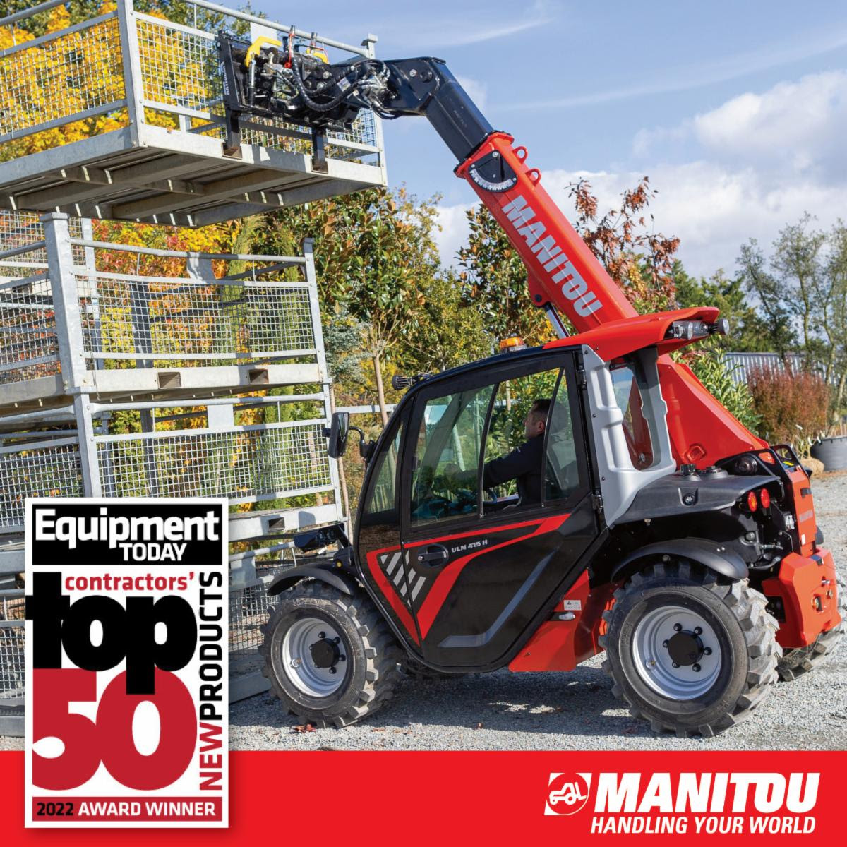[#News] <a href="/EquipmentToday/">Equipment Today</a>, the nationally recognized equipment magazine serving commercial construction contractors, has selected the Manitou Ultra-Light ULM, compact telehandler, as one of the favorite new construction products of 2022.

Congratulations to <a href="/GroupManitou/">Manitou Group</a>  teams !