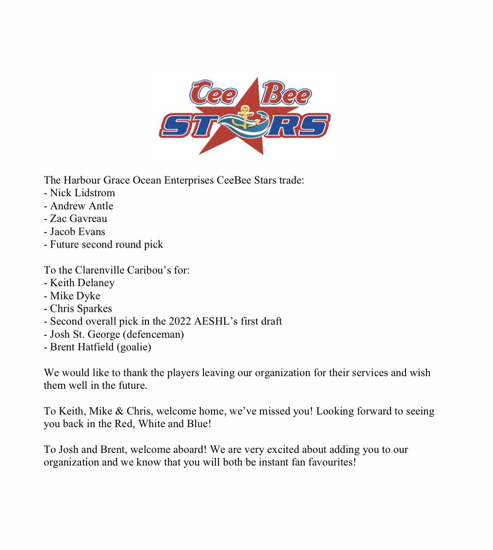 CeebeeStars's tweet photo. TRADE ANNOUNCEMENT https://t.co/JHNq627a3o