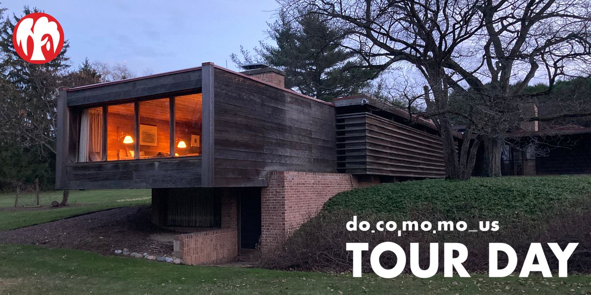 In collaboration with @docomomous and a nationwide #tourday, we invite you to enjoy a twilight reception at the Schweikher House on October 7th at 6pm with light food and wine along with classical guitar.

Ticket link in bio and on our website.