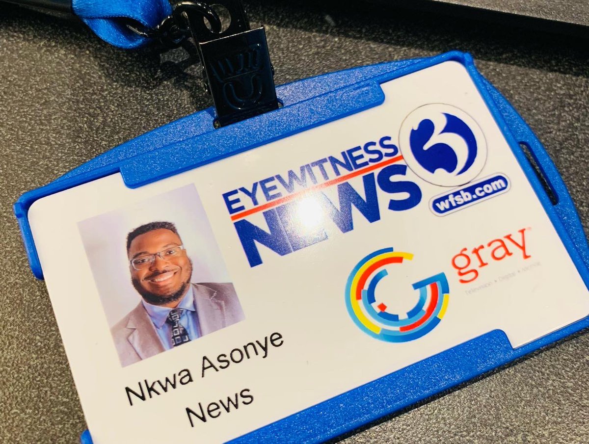 New stop on this journey: thrilled to stay home and join the sports team at @WFSBnews! You can catch me tonight on our Friday Night Football show at 11:15 either on Channel 3 or the #WFSB app! To God be the glory. Let’s get it. #KeepOneEyeOpenLikeCBS