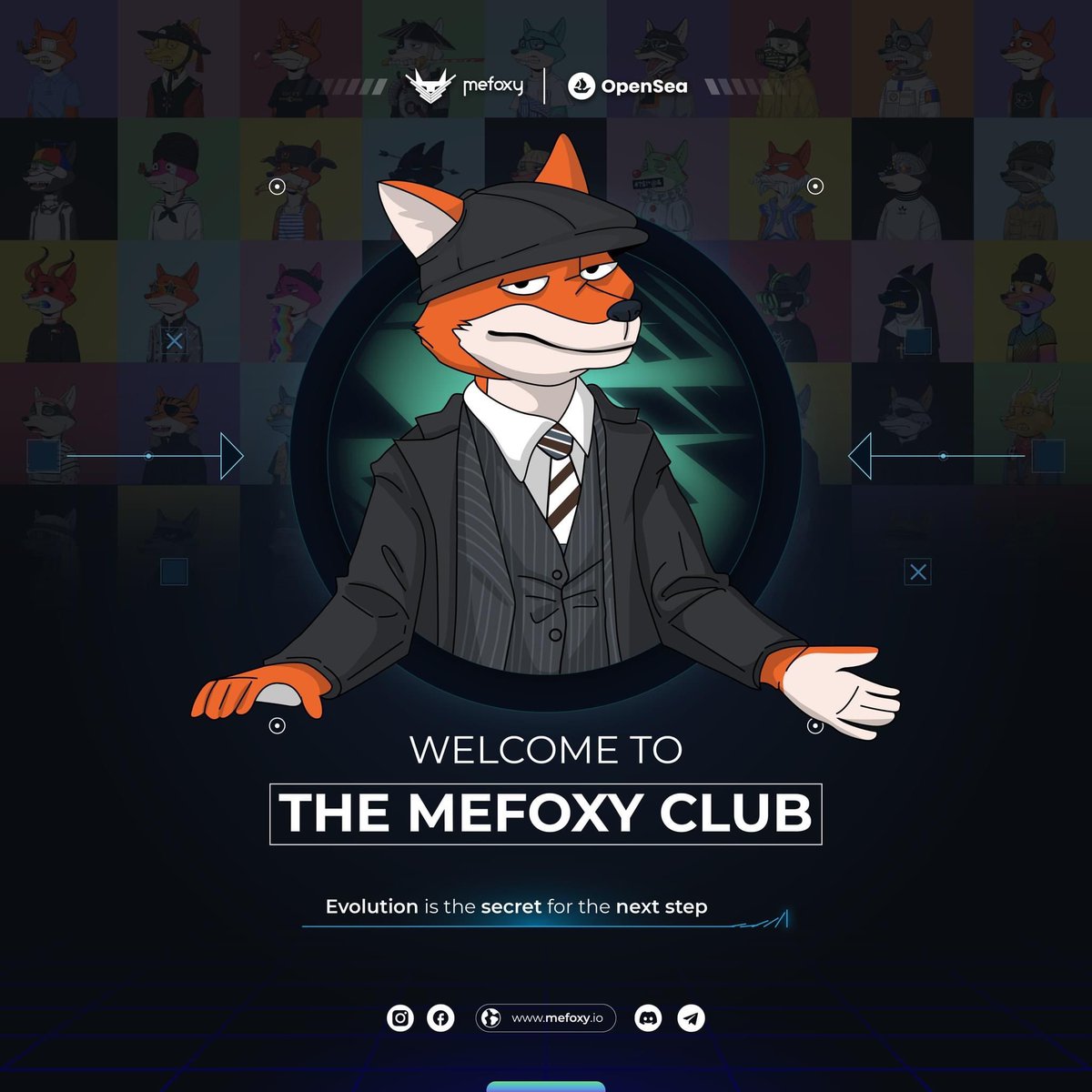 MefoxyClub's tweet photo. @opensea The Mefoxy Club 🦊 https://t.co/pnhT3WHJlL https://t.co/tpCP9DeKUM