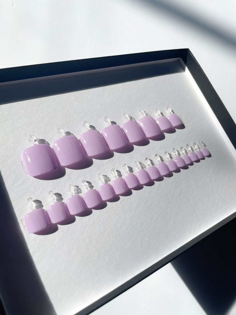 ClawCollective's tweet photo. Now selling Press On Toenails! They’re quick, easy &amp; no sizing needed https://t.co/p1ZcftqBc4 https://t.co/BXoQFSH1m3