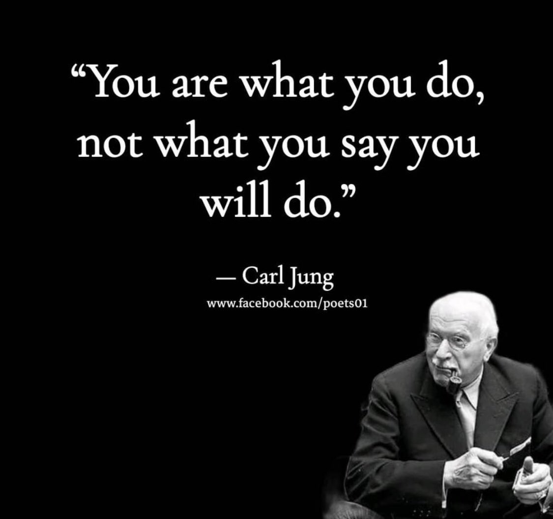 Beware of people who are all talk...