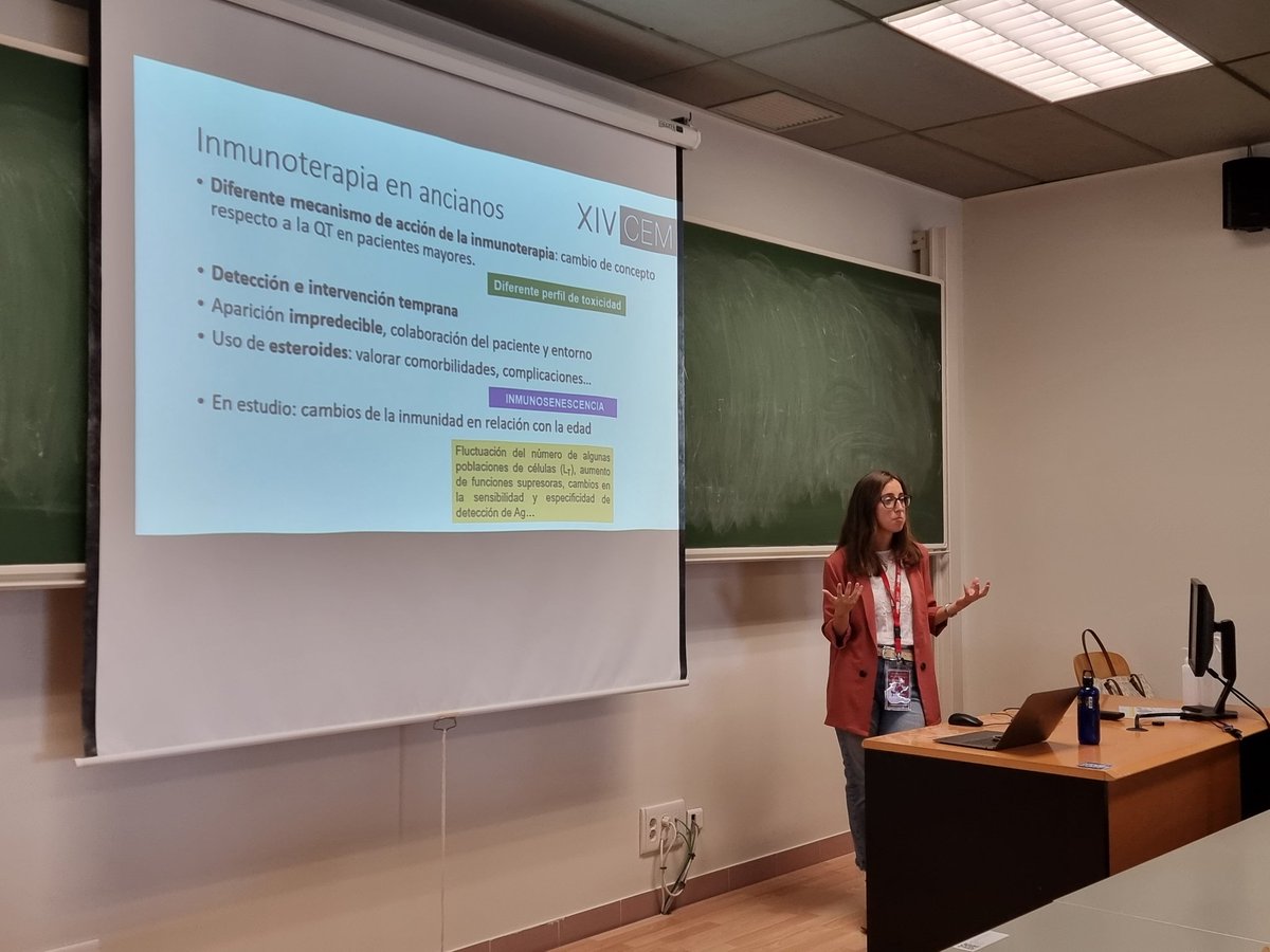 La inmunoterapia en el paciente anciano. Lo cuenta la Dra. Alonso en el <a href="/xivcemuc/">XIV Congreso de Educación Médica (CEM)</a> del <a href="/ceem_medicina/">CEEM</a> #SEOMConLosPacientes