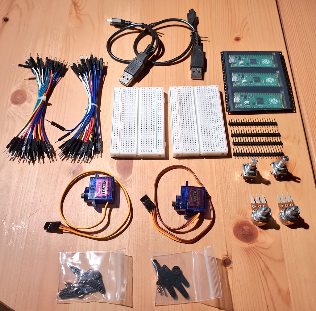 ikskuh's tweet photo. Preparing the @ziglang #embedded #workshop for Software You Can Love.

@embedded_boi and I are going to teach you about the #pipico (#rp2040), and how to set up a basic project with it.

There's still places left, if you wanna join!
https://t.co/Vd1mZgjT2j https://t.co/BJk6LQUBdG