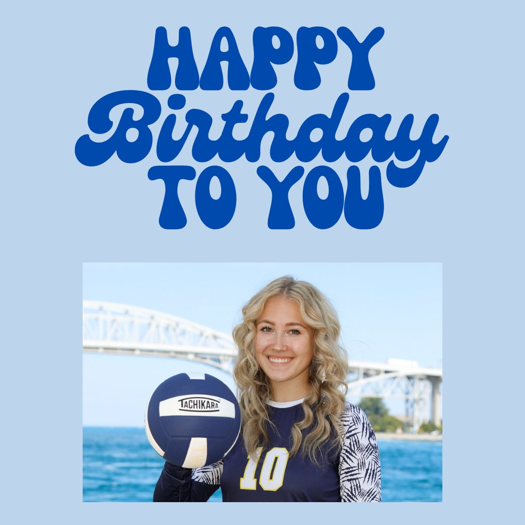 Wishing a Happy Birthday to Mara! Have an amazing day! 🎂🎉🏐