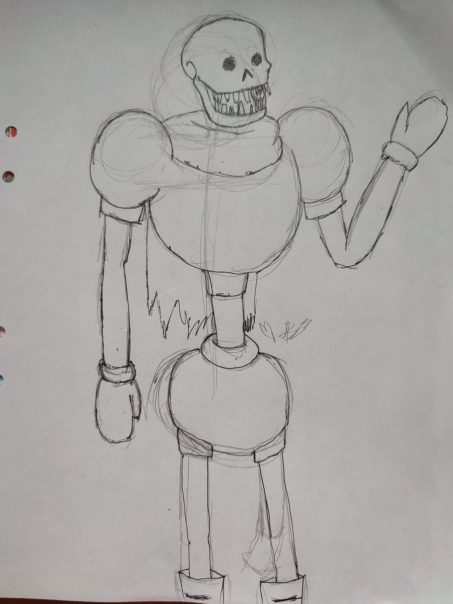 AtenoBear's tweet photo. Papytember day 16: Horror tale
#papytember #horrortale https://t.co/GuXK7uirdZ