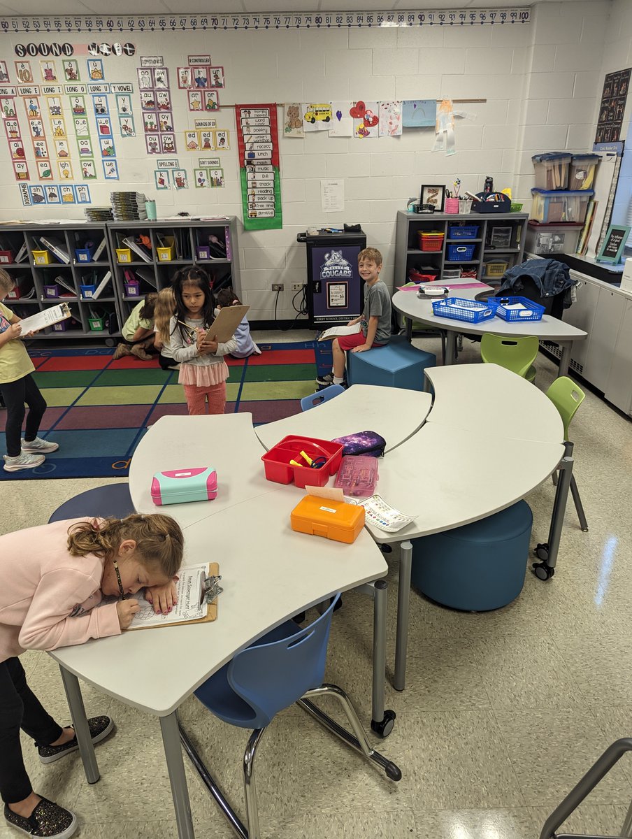 Had a ton of fun walking around <a href="/KellerCougars/">Helen Keller Elementary School</a> yesterday during our learning walk. It was great to see so many examples of active engagement, thanks for joining us <a href="/lalecomte/">Leah LeComte</a>. #KirbyONE40