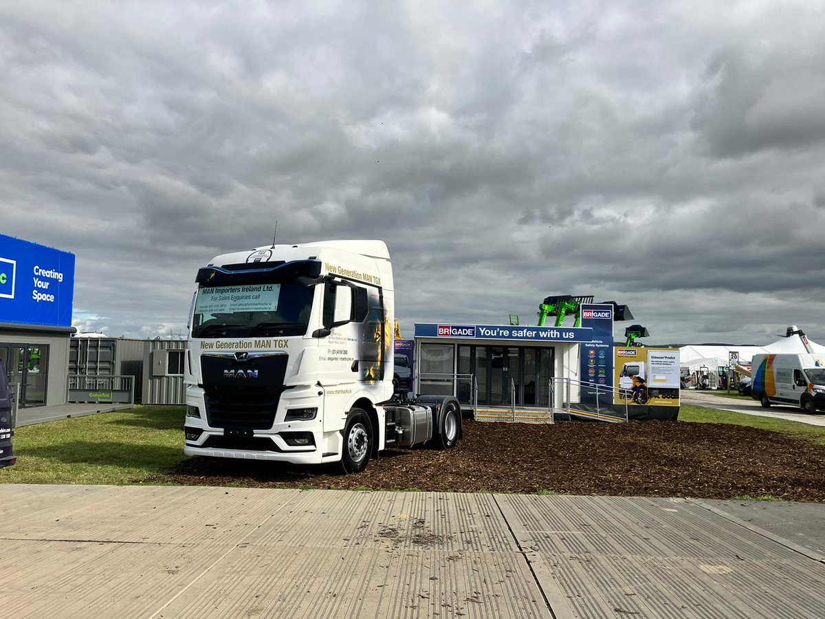 A lion has escaped from #MAN #Truck and Bus Ireland, Oak Close - last seen heading to the Brigade stand at next week's Ploughing Championships! 🦁 Can you help us find it!? First three people who visit the stand each day saying 'I found the Lion' win a prize!