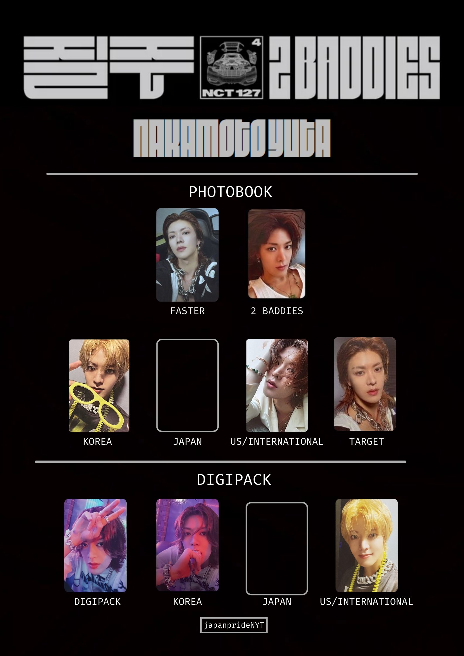 ًazh 🦋 Yuta 2 Baddies pc template 📌 on Twitter "NCT 127 질주 (2