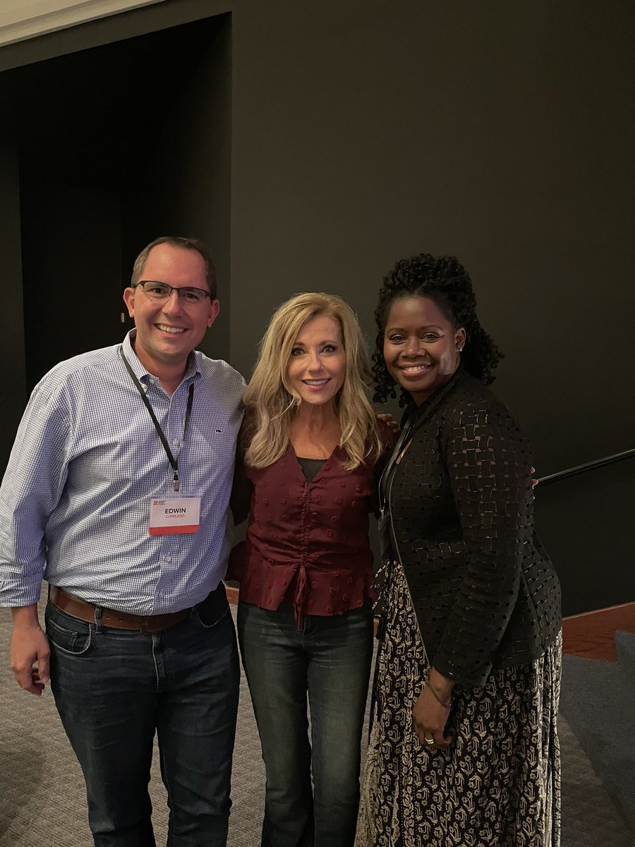 Edwin_Copeland's tweet photo. Deeply grateful for the voices of @BethMooreLPM and Dr. Germane Smith Bough. These woman filled me with courage and hope. What an honor to share the stage with them last night. https://t.co/b0NsHZkm7V