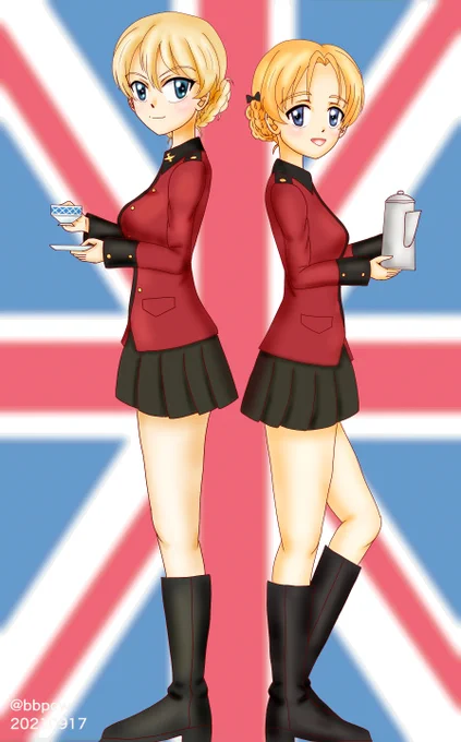ちょっとまだ新規絵が描けないので過去絵でダー様をお祝い～#ダージリン生誕祭2022#ダージリン生誕祭 
