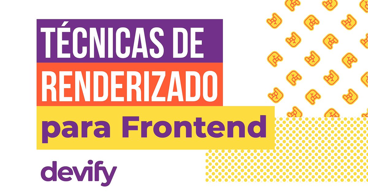 devifyok's tweet image. Hay 3 técnicas de renderizado para Frontend que están creciendo en popularidad 👾 Renderización Estática Incremental ISR 👾 Renderización Persistente Distribuida DPR 👾 Edge Rendering.

Más detalles 👉 Visitanos en Linkedin linkedin.com/company/devify…

#DPR #ISR #EdgeRendering