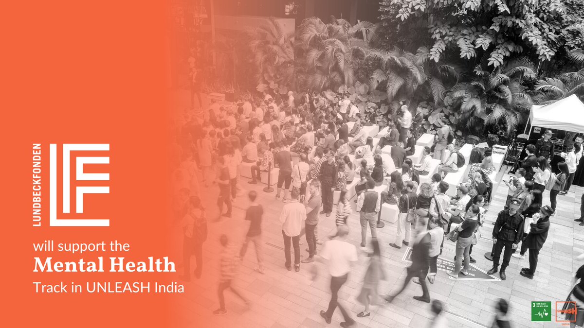 #UNLEASHIndia will have a track on Mental Health, where participants will work on
challenges related to its prevention, diagnoses, and accessible treatment. To make this
theme possible, we have partnered with 
<a href="/lundbeckfonden/">Lundbeckfonden</a>. Read more ➡
bit.ly/unleashindia