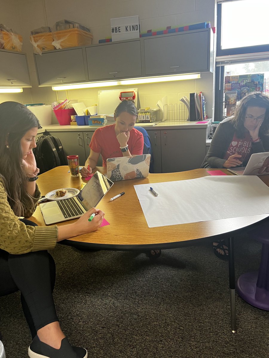 mrswiebej's tweet photo. @BerthaBobcats @CougarsCE I told you your teachers were going to work hard collaborating, communicating, and creating while you are sleeping in. Not one off task teacher in the bunch! 🥰 #teambps #bpsne #ChampionsForChildren #InstructionalModel #ILovePublicSchools https://t.co/I3Kj3I4IpY