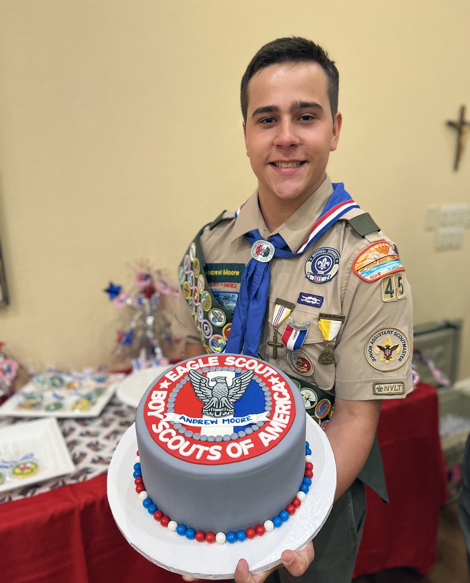 JesuitTampaFL's tweet photo. 2/  ... helpfulness; and a major service project. Moore, who for years has served programs at @ctktampa, built and installed industrial-grade shelving for CTK's outdoor pavilion, creating a long-term storage solution.

Congratulations, Andrew!

#AMDG l #MenforOthers l #EagleScout https://t.co/hopu2qq81p