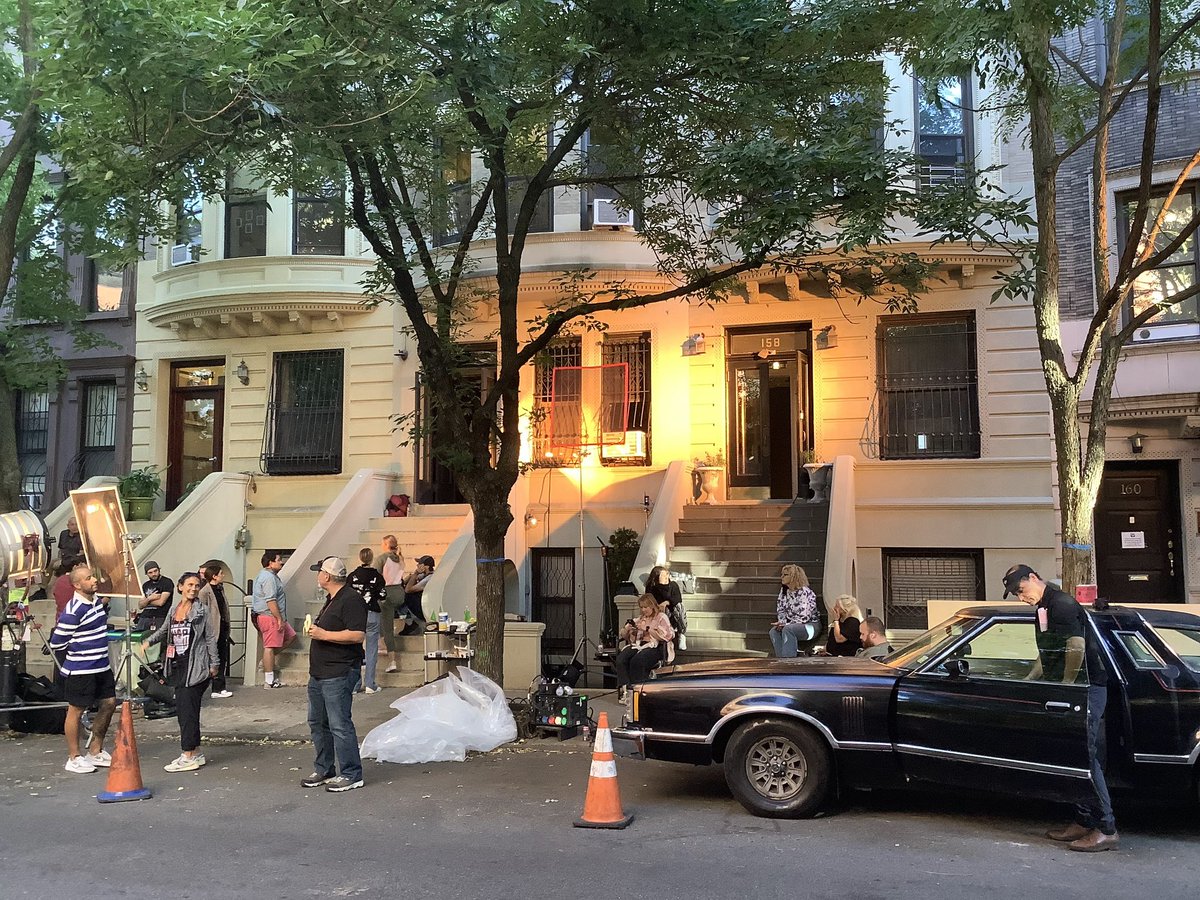 kucksuelwhan's tweet photo. #EversBlueberry aka #TheCrowdedRoom filming at/near W 120th St. & Lenox Ave #Harlem on 9/15-16/22 @olv @MadeinNY @AppleTVPlus @TomHolland1996 @danielkeyes #willchase #lailarobins @NewRegency https://t.co/uCrFLjA5iH