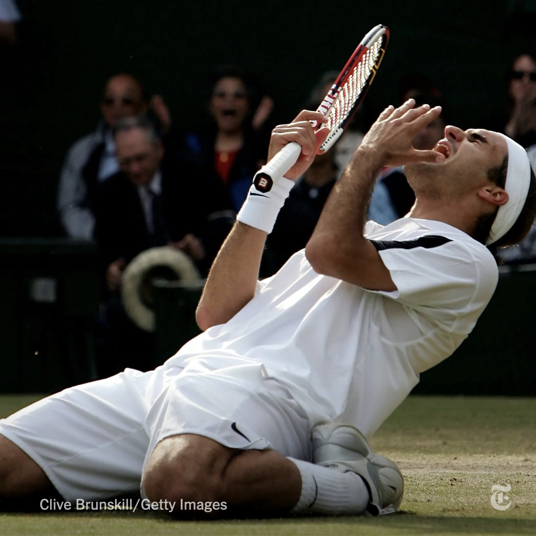 nytimes's tweet image. Roger Federer had the strength, stamina and guile to win 20 Grand Slam singles titles. But like an athlete from another age, it was his grace that stood out on the tennis court.

See his career in photos. nyti.ms/3UdAeZr