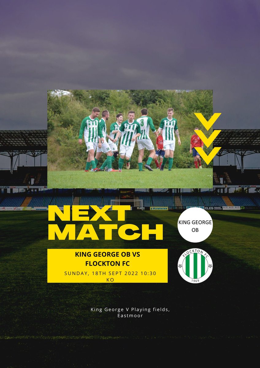 Next up - King George OB this Sunday

UTF💚