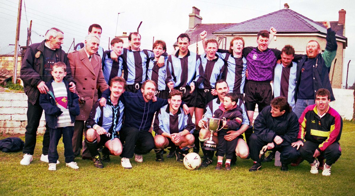 CORK BILLY SPORT: AUL Photos from 29 Years Ago. Corkbeg pip Brooklodge in County Cup final <a href="/CorkbegAFC/">Corkbeg AFC</a> #BrooklodgeUnited #localfootball #nostalgia #oldphotos RTs appreciated! corkaul.com/2022/09/aul-ph…