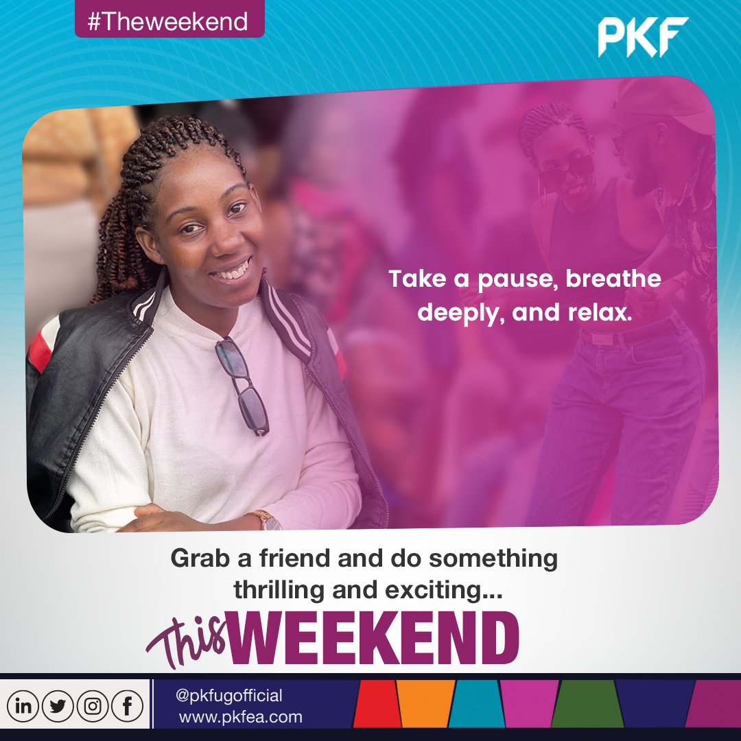 pkfugofficial's tweet photo. Time to grab that friend and do something thrilling and exciting. #weekendplans #weekendgoals #weekendvibes https://t.co/7VHS6dVrrc